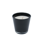 theelichtglaasje kaars zwart