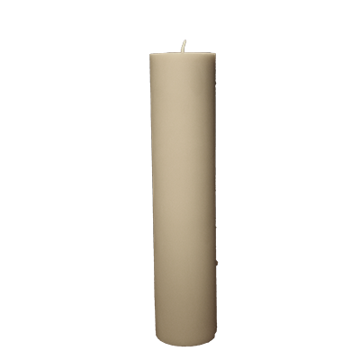 Dikke koolzaad stompkaars 35 cm