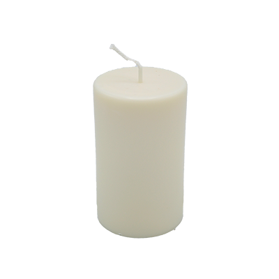 Luxe Ronde Pilaar Kaars 7 &times; 10 cm &ndash; Duurzame Handgegoten Koolzaadwas Kaars