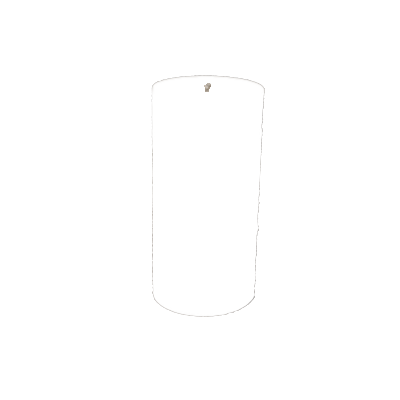 Groot formaat koolzaad stompkaars 15 cm