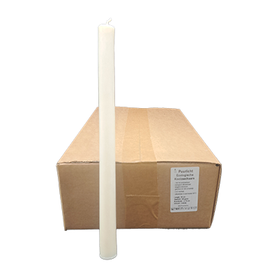 Duurzame Dinerkaarsen 30 cm &ndash; Plantaardige Koolzaadwas Kaarsen in Voordeelpak (60 stuks)