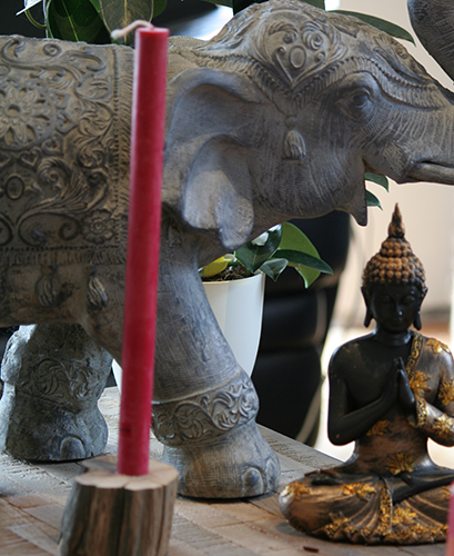 Set van 3 Chakra Kaarsen 20 cm &ndash; Ecologische Dinerkaarsen voor Meditatie &amp; Healing