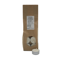 Koolzaadwas Theelichtjes 25 Stuks &ndash; 8 Uur Brandtijd in Aluminium Cupjes