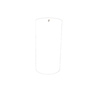 Groot formaat koolzaad stompkaars 15 cm