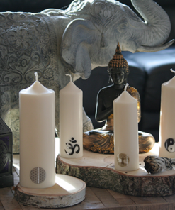 Spiritual dome top candles